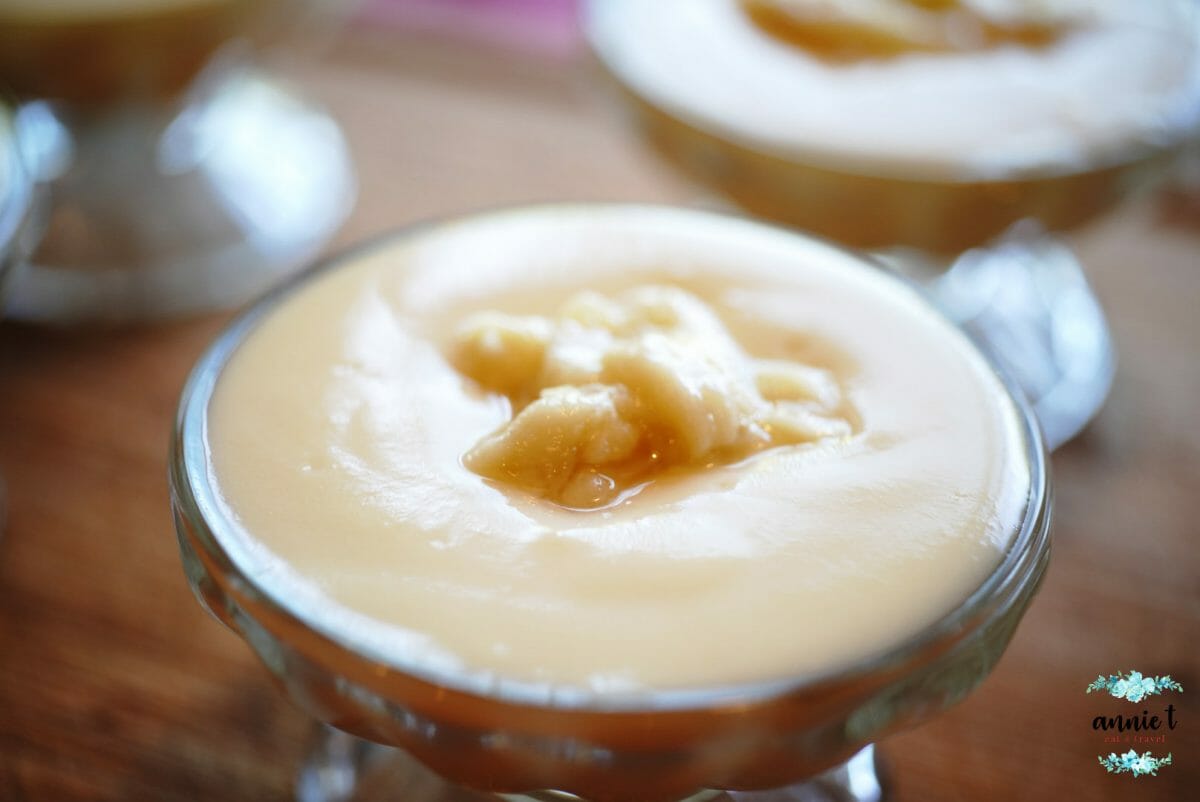 Durian Pudding Recipe | Annie T Eat Travel